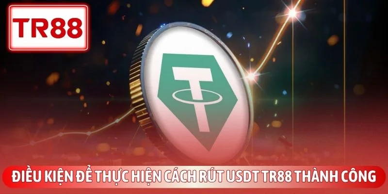 Các tiêu chuẩn cần đáp ứng để lệnh rút USDT tại TR88 được phê duyệt.